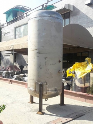 ถังพักลมสแตนเลส 2,500 ลิตร