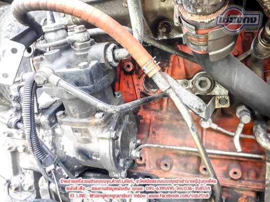 เครื่องสภาพสวยๆ สดๆ ISUZU 6HE Turbo intercooler 260แรงม้า เครื่องนอกรับประกัน เสื้อ ข้อ ฝา