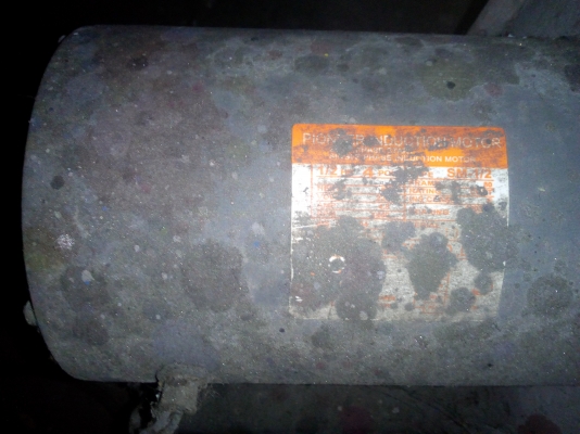 โบล์วเออดูดควัน 10 นิ้ว มอเตอร์ pioneer 1/2 Hp