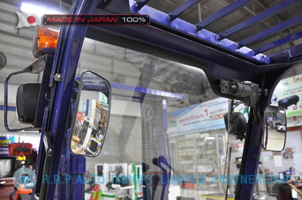 ขายรถโฟล์คลิฟท์มือสอง KOMATSU รุ่น FD15C-16-619696 นำเข้าจากประเทศญี่ปุ่น 100\% ไม่เคยใช้งานในไทย