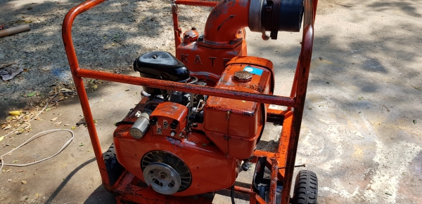 ปั้มน้ำ 6 x 6 นิ้ว 15 แรง 2 สูบ สตาร์ท 2 ระบบ รหัสสินค้า C3 - 23