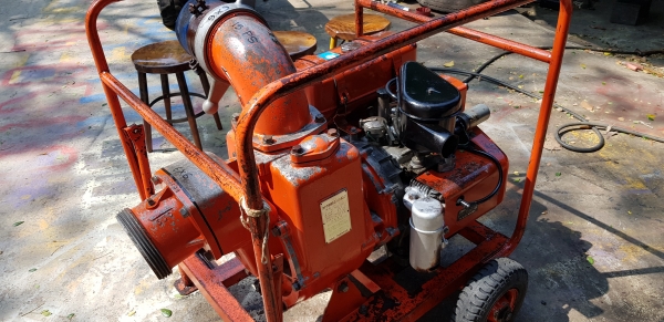 ปั้มน้ำ 6 x 6 นิ้ว 15 แรง 2 สูบ สตาร์ท 2 ระบบ รหัสสินค้า C3 - 23