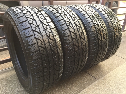 ยาง All Yokohama 265 60 18 ปี15 ดอกเต็ม ไม่มีปะ ไม่มีกินข้าง ไม่มีแตกลายงา ใช้ยาว ราคาไม่แพง