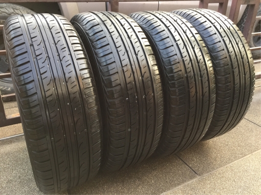 ยาง Dunlop 265 65 17 ปลายปี16 ดอกเต็ม ตุ่มครบ ไม่มีกินข้าง ใช้ยาว ราคาไม่แพง