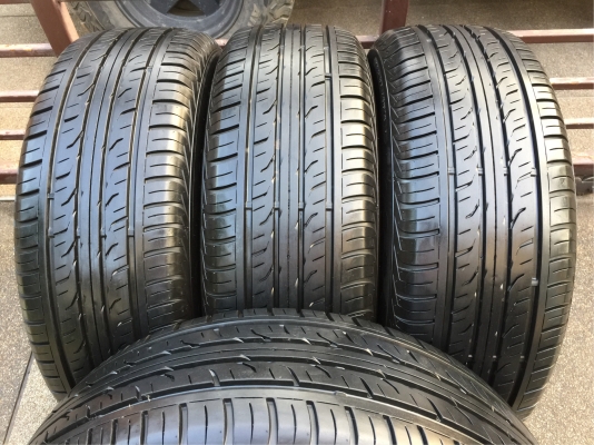 ยาง Dunlop 265 65 17 ปลายปี16 ดอกเต็ม ตุ่มครบ ไม่มีกินข้าง ใช้ยาว ราคาไม่แพง