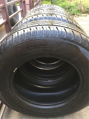 ยาง Dunlop 265 65 17 ปลายปี16 ดอกเต็ม ตุ่มครบ ไม่มีกินข้าง ใช้ยาว ราคาไม่แพง