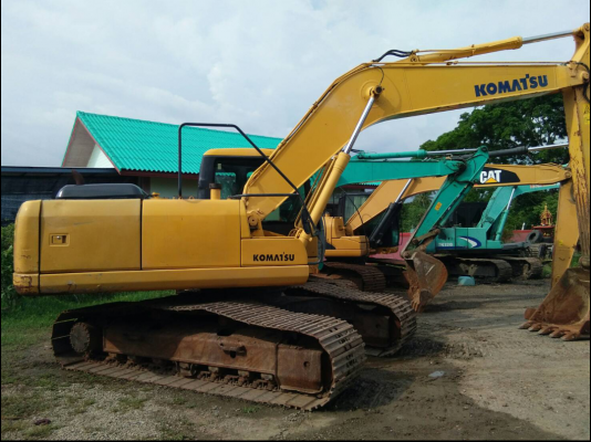 บริการให้เช่ารถแบคโฮ PC120&amp;PC200
