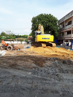 บริการให้เช่ารถแบคโฮ PC120&amp;PC200