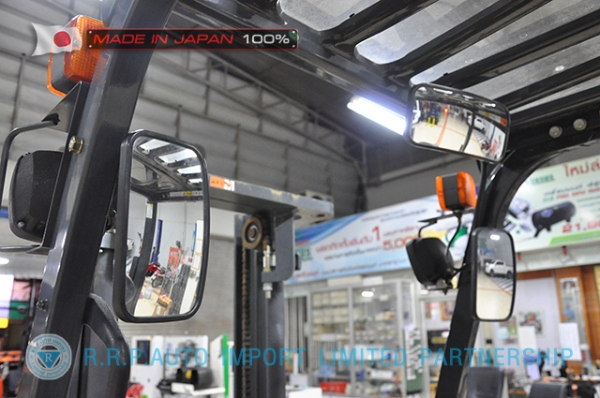 ขายรถโฟล์คลิฟท์มือสอง KOMATSU รุ่น FG15T-20-672584 นำเข้าจากประเทศญี่ปุ่น 100\% ไม่เคยใช้งานในไทย