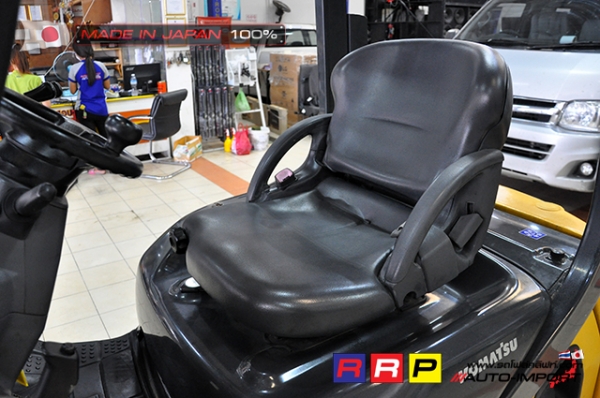 ขายรถโฟล์คลิฟท์มือสอง KOMATSU รุ่น FG15T-20-672584 นำเข้าจากประเทศญี่ปุ่น 100\% ไม่เคยใช้งานในไทย