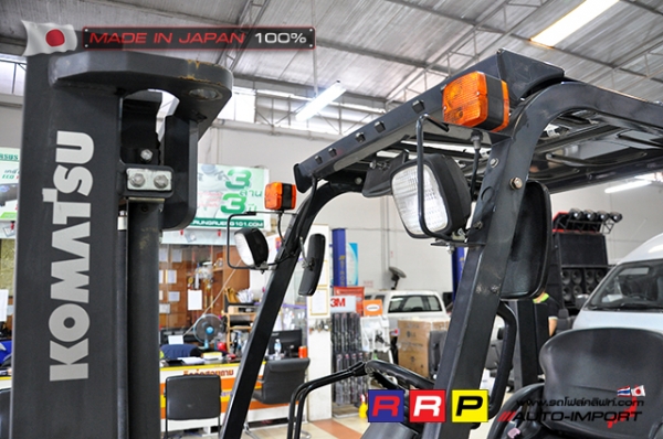 ขายรถโฟล์คลิฟท์มือสอง KOMATSU รุ่น FG15T-20-672584 นำเข้าจากประเทศญี่ปุ่น 100\% ไม่เคยใช้งานในไทย