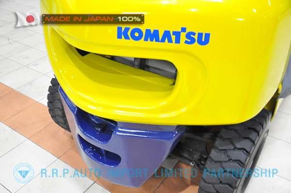 ขายรถโฟล์คลิฟท์มือสอง KOMATSU รุ่น FG20LC-12-532713 นำเข้าจากประเทศญี่ปุ่น 100\% ไม่เคยใช้งานในไทย