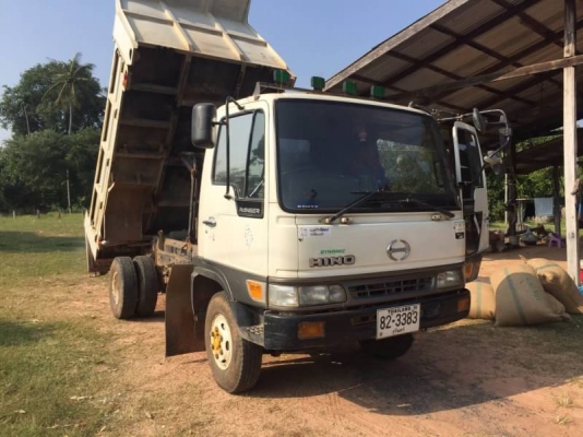 ขาย 595,000 บาท HINO FC2JJA ดั้ม 5 คิว เครื่อง JO8C-240 แรง หัวบาง ยางดี คัสชีสวย เบรคทิฟฟี พวงมาลัย