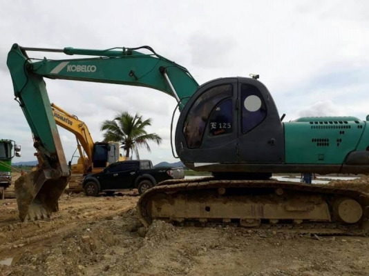 ขาย 695,000 KOBELCO SK200-5 super ไฟฟ้าครบ เครื่องดี เอวแน่น ช่วงล่างเต็ม เล่มทะเบียน  รถอยู่ แปดริ้ว โทร&amp;ไอดีไลน์ 0610710295