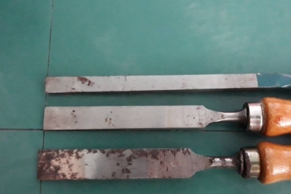 ขายสิ่วชุด3ด้าม ขนาด3/4,5/8,1/4, จระเข้สามดาว &amp; สิ่วบ้องตรากวาง MADE IN GERMANY.ใหม่เก่าเก็บ