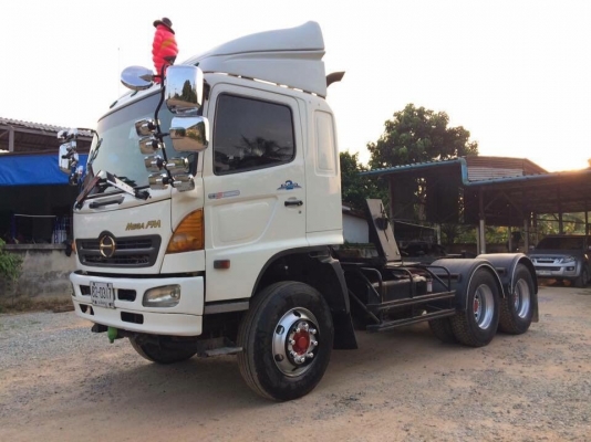 หัวลากHINO MEGA 320 ปี 50 เกียร์ ZF โรงงาน เครื่องดี ยางดี รถพร้อมใช้ ไมล์น้อย