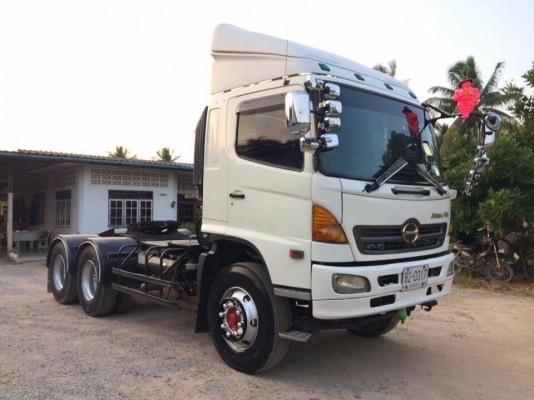 หัวลากHINO MEGA 320 ปี 50 เกียร์ ZF โรงงาน เครื่องดี ยางดี รถพร้อมใช้ ไมล์น้อย หัวลากHINO MEGA 320 ปี 50 เกียร์ ZF โรงงาน เครื่องดี ยางดี รถพร้อมใช้ ไมล์น้อย