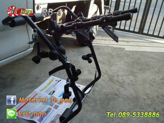 แร็คจักรยานห้อยท้ายรถยนต์ รุ่น RB-1