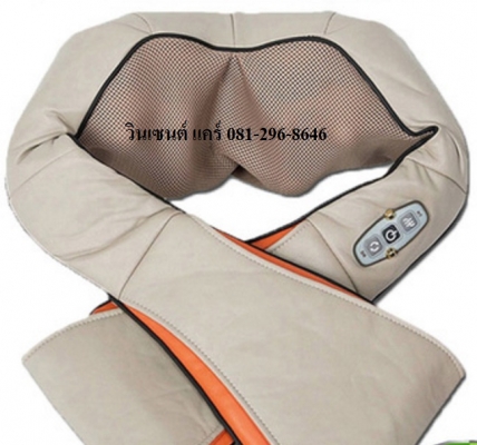เครื่องนวดอัตโนมัติ สามารถใช้งานในบ้านและในรถยนต์  สำหรับนวดบ่า ไหล่ สะบัก คอ เครื่องนวดระบบไฟฟ้า 8 จุดสัมพัส เครื่องนวด เพื่อสุขภาพ     เหมาะสำหรับผู้ที่มีอาการปวดเมื่อยจากการทำงานนานๆ หรือ ทำงานหนักๆ รวมไปถึง ผู้ป่วยที่มีอาการที่เรียกว่า Office Syndrome