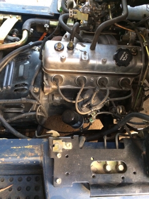 โฟร์คลิฟท์มือสอง/ Toyota  เบนซิล รุ่น 5 ยกได้ 2 ตัน เสาสูง 3 เมตร