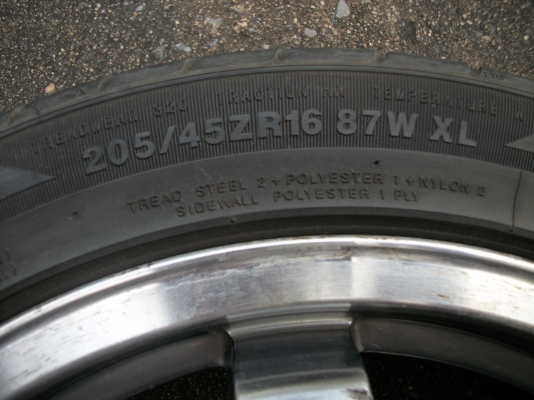 ยางพร้อมแม็คมือสองสวยๆ