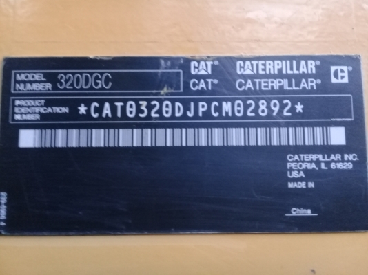 ขายดาวน์ แบ็คโฮ CAT 320 DGC 950,000 บาท  6,800 ชม.เหลือ 18 งวดๆ 76,719 บาท  สภาพสวยดูแลรักษาอย่างดี