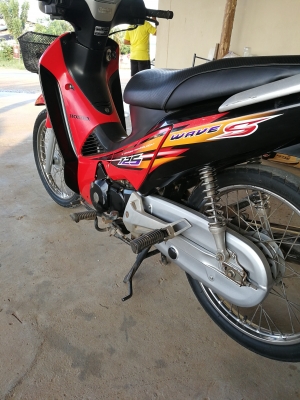 ขายเวฟ125Sไฟเลี้ยวบังลม จดทะเบียนปี52 เครื่องเดิม สีเดิมสวยๆ ไฟออกทุกจุด ไมล์ใช้ได้ไม่เสียไม่รวน เคร