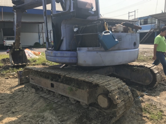 ขายแบ็คโฮ Komatsu PC 75UU-2 เครื่องดี ปั๊มดี ทำงานไวคอลโทรลสั้น ปั้มนิ้ว