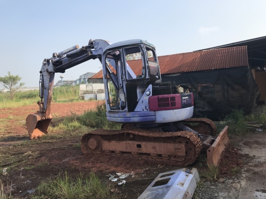 ขายแบ็คโฮ Komatsu PC 75UU-2 เครื่องดี ปั๊มดี ทำงานไวคอลโทรลสั้น ปั้มนิ้ว