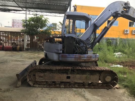 ขายแบ็คโฮ Komatsu PC 75UU-2 เครื่องดี ปั๊มดี ทำงานไวคอลโทรลสั้น ปั้มนิ้ว