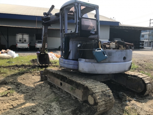 ขายแบ็คโฮ Komatsu PC 75UU-2 เครื่องดี ปั๊มดี ทำงานไวคอลโทรลสั้น ปั้มนิ้ว