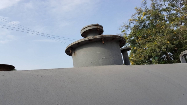 ถังเหล็กแบบฝังใต้ดินขนาด 16000 ลิตร ของใหม่ยังไม่เคยใช้งาน ถังเหล็กแบบฝังใต้ดินขนาด 16000 ลิตร ของใหม่ยังไม่เคยใช้งาน