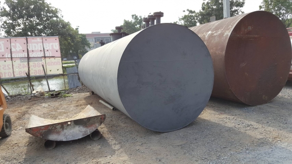 ถังเหล็กแบบฝังใต้ดินขนาด 16000 ลิตร ของใหม่ยังไม่เคยใช้งาน ถังเหล็กแบบฝังใต้ดินขนาด 16000 ลิตร ของใหม่ยังไม่เคยใช้งาน