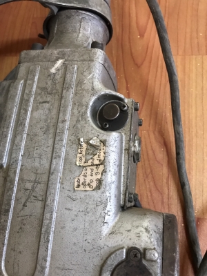 ขายด่วน แย็กพื้นไฟฟ้า dawash  แย็กปูน สภาพดี ขาย12000