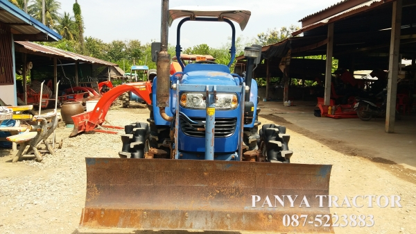 รถเข้าใหม่#ปัญญาแทรคเตอร์..จัดมาให้ครับ ด่วน 215,000 บาท. รถแทรคเตอร์ ยูโร 60k 60แรงม้า ปี56 พร้อมใบมีดคานล่าง มีเล่มทะเบียน สภาพพร้อมใช้