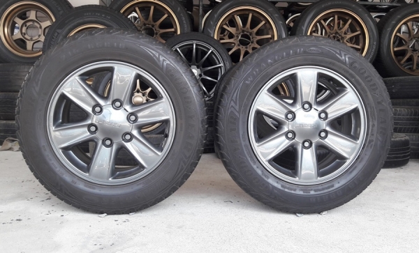 ล้อISUZU ALL NEW (สีกัล)  ขอบ16  พร้อมยาง215/65/16  4 ล้อ