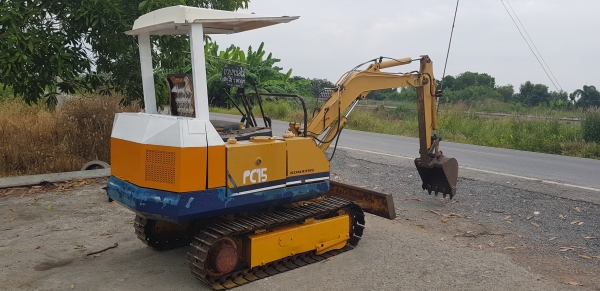 ขายด่วนรถแบคโฮKOMATSUโคมัสซูรุ่นยอดนิยมสวยๆPC15-5เครื่องโคมัสซู3D78เครื่องดีปั่มแรงรถนอกเพิ่งนำเข้ามาใหม่ยังไม่เคยใช้งานในเมืองไทยเลย