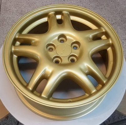 ล้อแม็กติดรถ SUBARUแท้ ขอบ16&quot; x 6.5&quot;ET 38 made in USA 5รู100 ไม่แพง