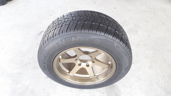 ล้อใหม่TE37 ขอบ18 6รู  พร้อมยาง265/60/18  4 ล้อ