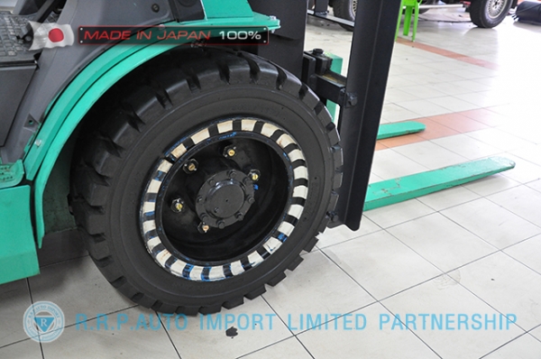 ขายรถโฟล์คลิฟท์มือสอง MITSUBISHI รุ่น FGE35AT-58045 นำเข้าจากประเทศญี่ปุ่น 100\% ไม่เคยใช้งานในไทย