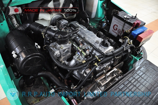 ขายรถโฟล์คลิฟท์มือสอง MITSUBISHI รุ่น FGE35AT-58045 นำเข้าจากประเทศญี่ปุ่น 100\% ไม่เคยใช้งานในไทย