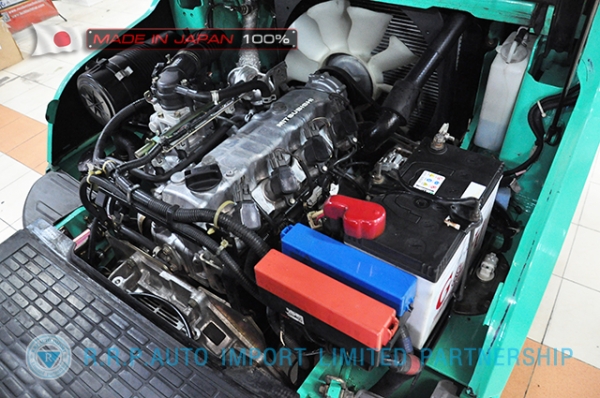 ขายรถโฟล์คลิฟท์มือสอง MITSUBISHI รุ่น FGE35AT-58045 นำเข้าจากประเทศญี่ปุ่น 100\% ไม่เคยใช้งานในไทย