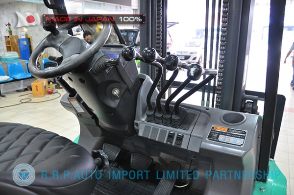 ขายรถโฟล์คลิฟท์มือสอง MITSUBISHI รุ่น FGE35AT-58045 นำเข้าจากประเทศญี่ปุ่น 100\% ไม่เคยใช้งานในไทย