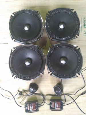 ขายชุดลำโพง pioneer carrozeria 6"