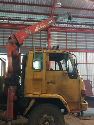 หกล้อ อิซูชุ ร็อค FTR195HP ติดเครน UNIC 3.4ตัน 3ปอก 2ชัก กะบะยาว 7ม.ช่วงล่างใหญ่ ยาง900 รถห้าง สภาพดีพร้อมใช้งาน ทะเบียนพร้อม3