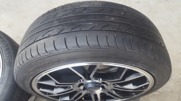 ขายล้อLenso ขอบ17  4รู100-114ยาง205/45/17  4 ล้อ