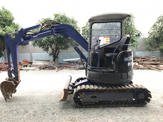 ขายรถแบคโฮMITSUBISHIรุ่นMM20SRนำเข้าญี่ปุ่น ไม่เคยใช้งานในไทย แทร็กเหล็กมียางหุ้มสภาพดีพร้อมใช้งาน