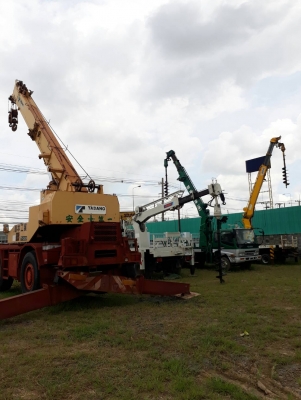 TR250M-4 y1990(ไม่มีจิ๊ป) TADANO เก่าญี่ปุ่นยังไม่เคยใช้ในไทย ครับดูแล้วสนใจ ☎ 081-989-1989 + ID LIN