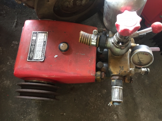 ขายปั๊มพ่นยา  เก่าญี่ปุ่น ยี่ห้อ okขนาดลูกสูบ1.5 นิ้ว ลูกสูบ เซลามิก สภาพสวย