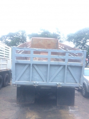 Hino 1J เครื่อง 210 แรง ปี 46 กระบะดัมพ์มีสโล ทะเบียนพร้อม